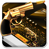 Gold Gun Theme keyboard  - Absolute Force icon