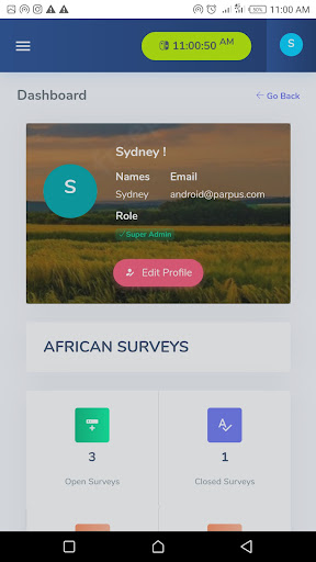 African Survey Screen 2