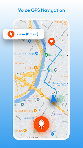 Live Earth Map: GPS Navigation Screenshot 1 - AppWisp.com