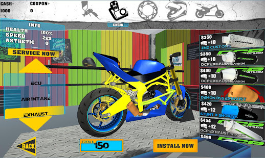 Stunt Bike Freestyle 4.6 screenshots 11