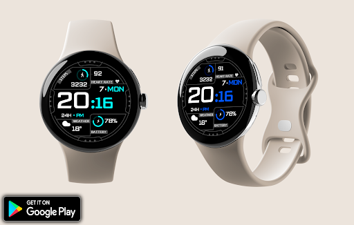 Digital Wuxysyp Watch face screenshot 3