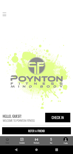 Poynton Fitness Mind & Body Screen 2