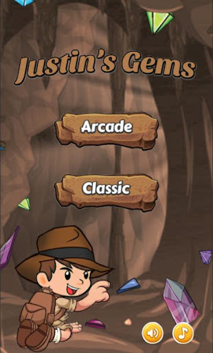 Android application Justin's Gems: Match 3 Game screenshort