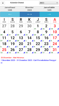 Brunei Kalenderのおすすめ画像4