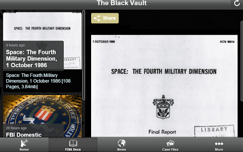 The Black Vault Tangkapan layar