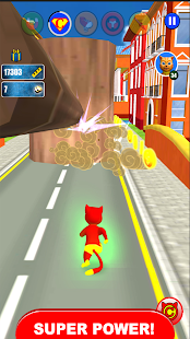 Super Hero Cat Run