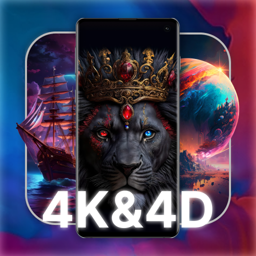 Live Wallpapers-4K & HD & 4D Logo