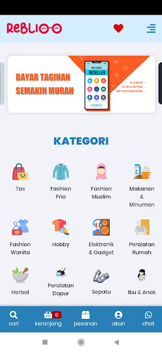 Reblioo Dropshipper and Reseller