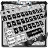 Sliver Butterfly Keyboard Theme icon