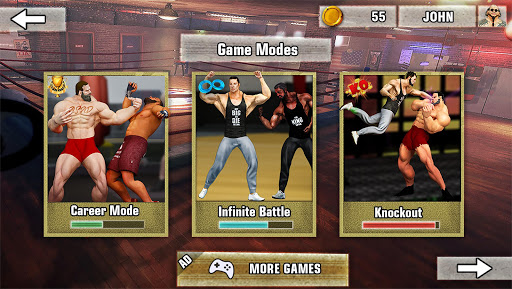 Bodybuilder Fighting Games: Gym Trainers Fight 1.3.5 screenshots 4