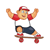 Skateboard Runner 2D icon
