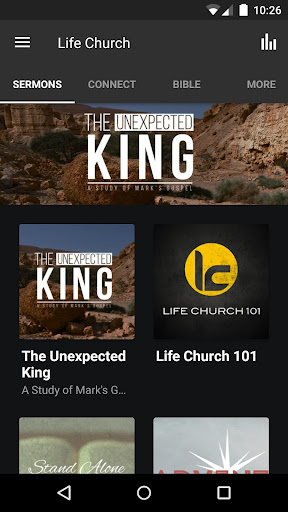 Android application Life Church IN screenshort