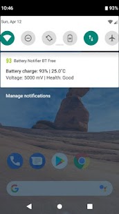 Battery Notifier BT  <Android9 Tangkapan layar