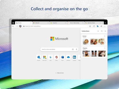Microsoft Edge: Web Browser Screenshot