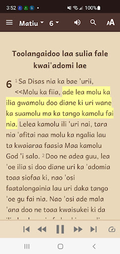 Baeggu Bible Screen 3