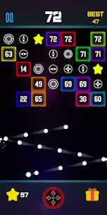 Free Balls Crusher Game Brick Ball Breaker Neon v1.9 Mod Apk (Unlimited Money/Gems) Free For Android 4