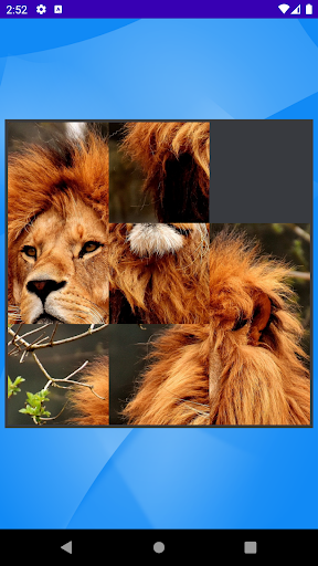 Android application 15 puzzle screenshort