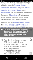 screenshot of English German Translator