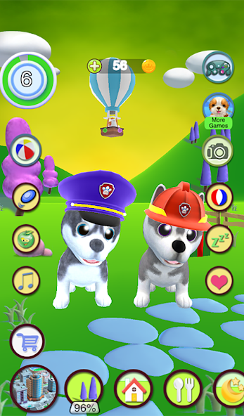 Talking Husky Dog 2.54 APK + Mod (Unlimited money) for Android