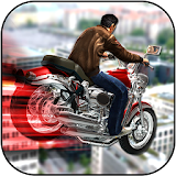 Motor Biker Extreme Roof Jump icon