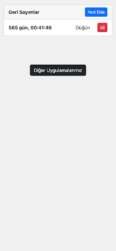 Geri Sayım: Süre Sayacı Screen 3