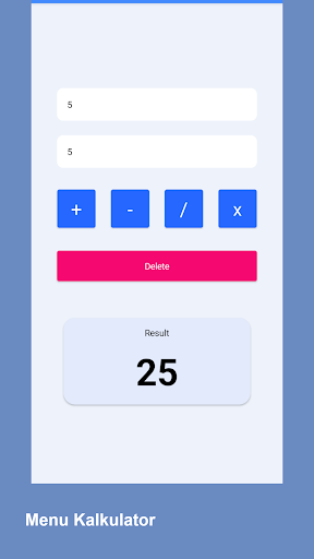 Android application Kalkulator screenshort