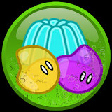 Jelly soda in candy land icon