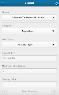 Aperçu de l'application