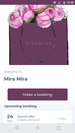 Android application Miramira screenshort