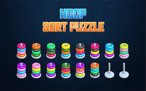 Hoop Sort Puzzle: Color Ring MOD (Free Rewards) 7