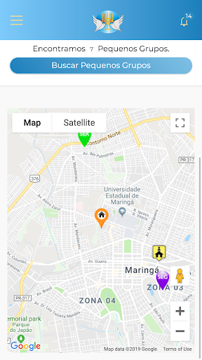 Comunidade Restauração em Cris Screen 3