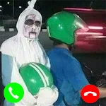 Cover Image of Télécharger Cute Phone Call Pocong 1.0 APK