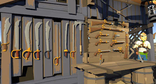 Pirate Polygon Caribbean Sea Screenshot 3 - AppWisp.com