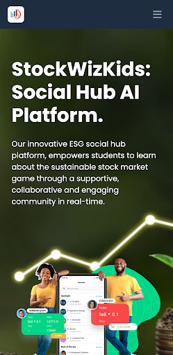 Android application Stockwizkids AI Hub Mobile screenshort