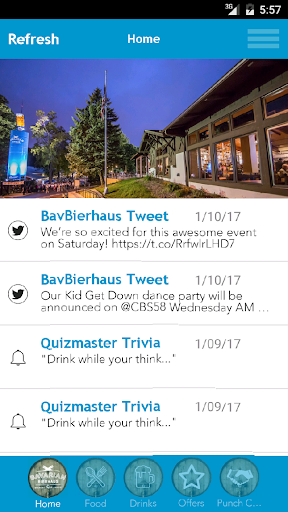 Android application The Bavarian Bierhaus screenshort