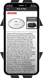 Lenovo LP 60 Wireless Guide
