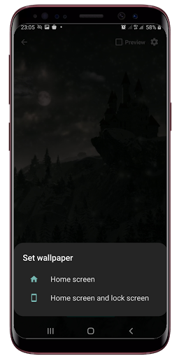 Winter Live Wallpaper Screen 3