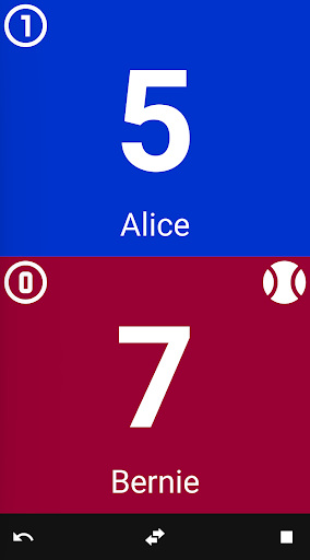 Android application Yet Another Table Tennis Score screenshort