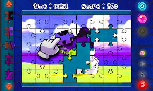 Jigsaw puzzle of Blue Koala