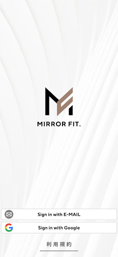 MIRROR FIT. Launcher Screen 3
