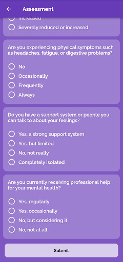 SoulCare Screen 3
