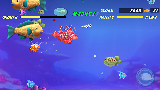 Fish Eat Grow Big 🕹️ Two Player Games