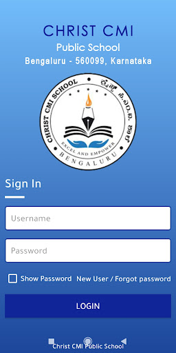 Christ CMI School Screen 2