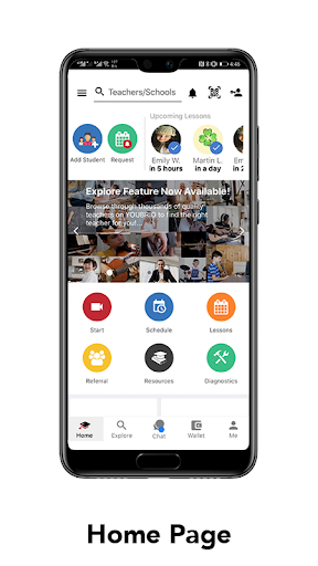 Android application YOUBRIO Online Lesson Anywhere screenshort