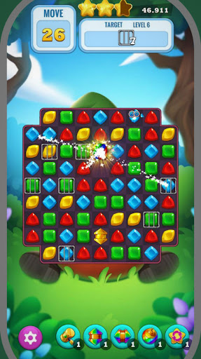 Android application Jewel 1000: Match 3 Blast screenshort