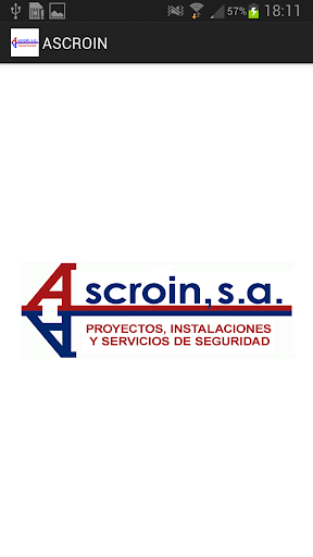 Android application ASCROIN screenshort