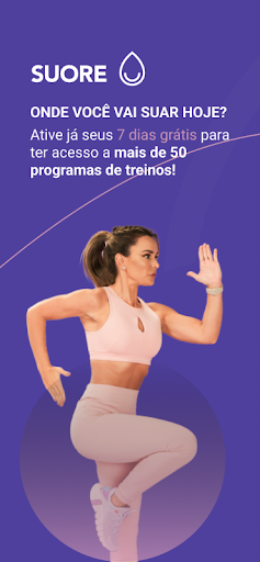 Android application Suore Fit - Treine Onde Quiser screenshort