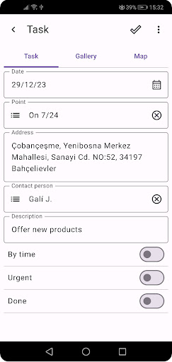 7 Task Screen 2