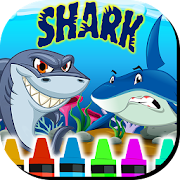 Coloring Book Sharks