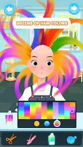髮型沙龍公主裝扮 - 兒童沙龍遊戲